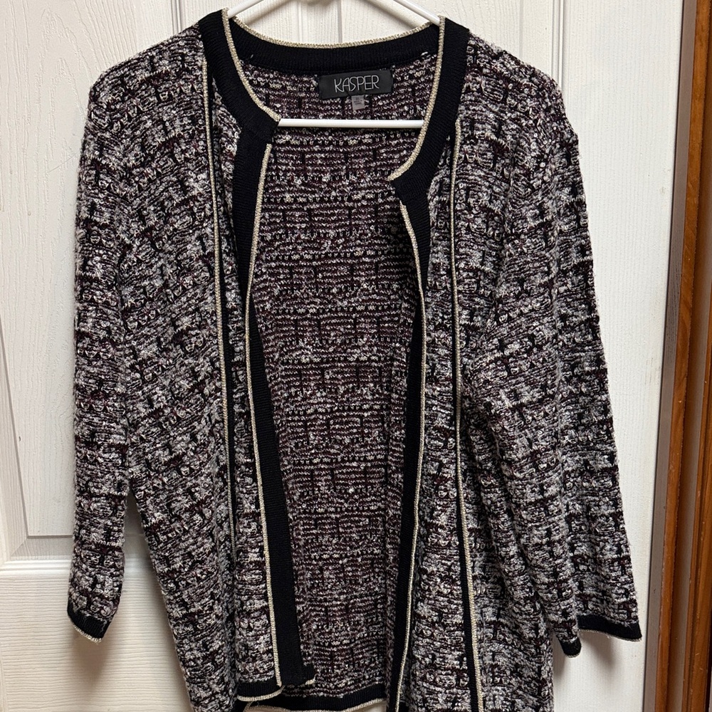 Kasper Monochrome Women's Cardigan